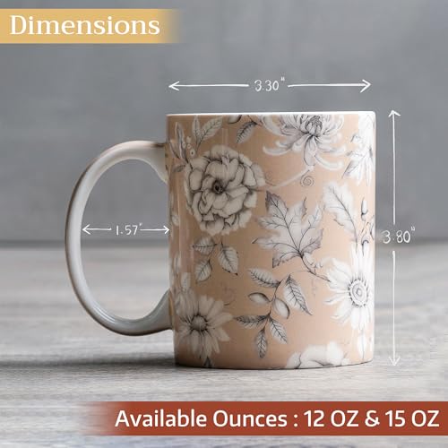 Coffee Mug with Handles Tea Cups