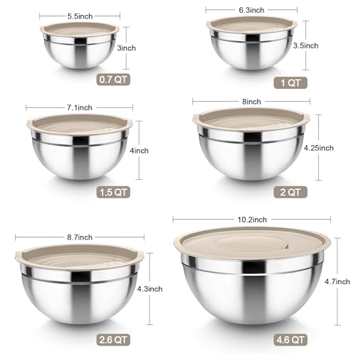Mixing Bowls Set of 6 (9 Count)