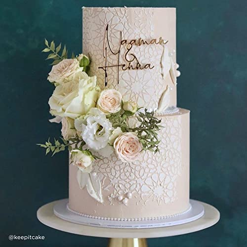 Cake Stencil for Buttercream Cake