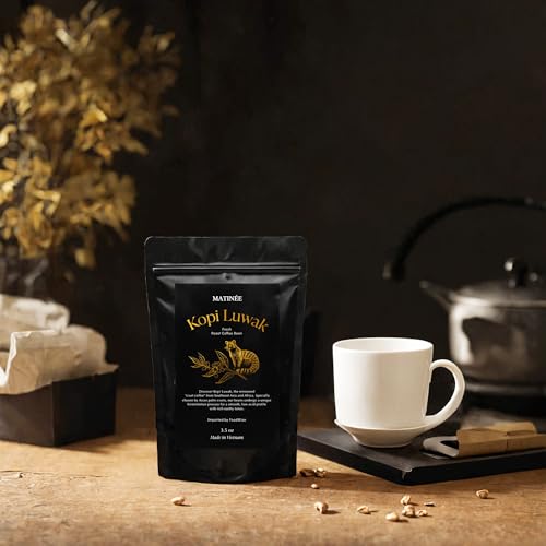 Wild Kopi Luwak Coffee Whole Beans (3.5 Ounce)