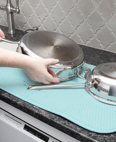 Premium Reversible Dish Drying Mat for Kitchen