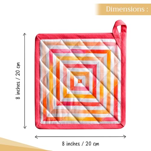 Pot Holders 100% Cotton Potholders (2 Count)