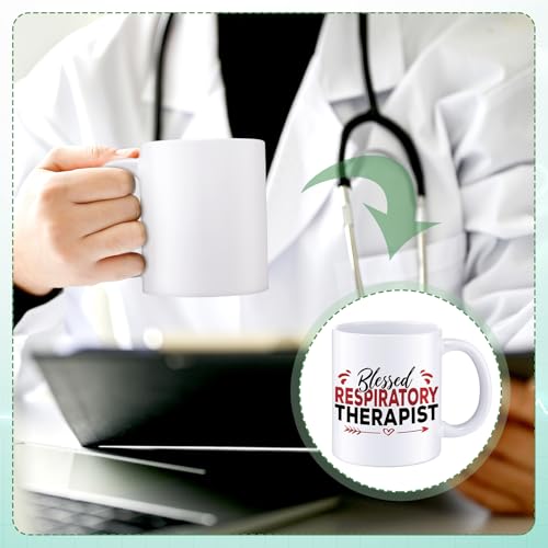 12 Pcs Respiratory Therapist Gifts Bulk 11oz Rt Ceramic Mug (12 Count)