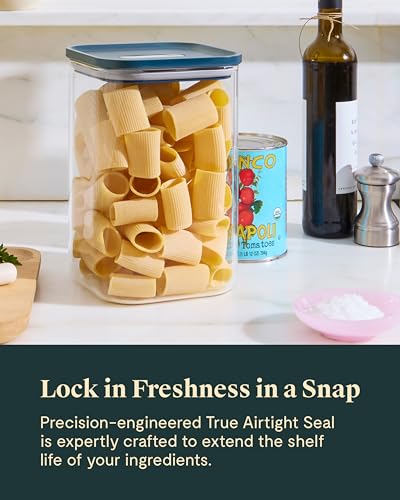 4 qt Glass Airtight Food Storage Container with Lid