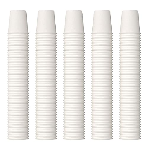 2 oz Bathroom Cups 700 Pack Small Paper Cup White Mouthwash Cup (700 Count)