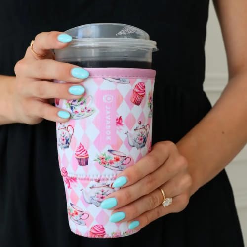JavaSok Iced Coffee & Cold Soda Insulated Neoprene Cup Sleeve