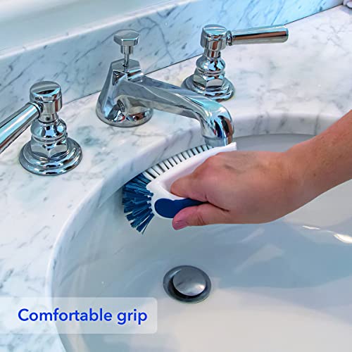 Multi Purpose Counter and Fixture Scrub Brush
