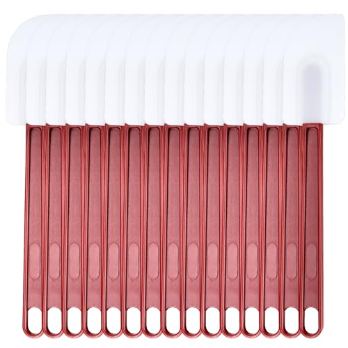 15 PCS Commercial Grade Silicone Spatulas Heat Resistant