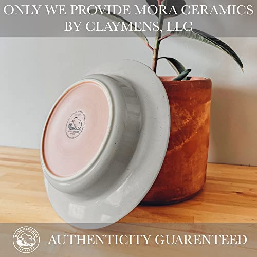 Ceramic Wide Rimmed Soup Bowl 25oz