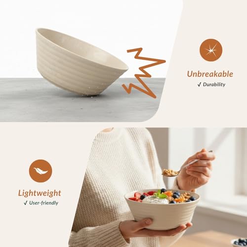 Premium Wheat Straw Bowls