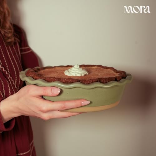 Mora Ceramic Pie Pan for Baking (30 Count)