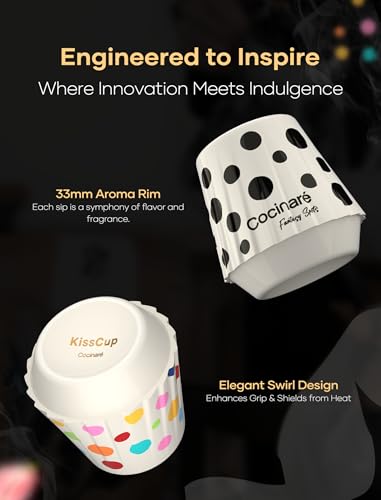 KissCup Ceramic Espresso Cup