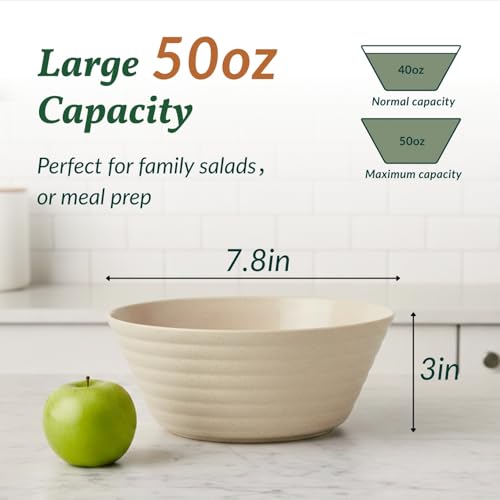 Premium Wheat Straw Bowls