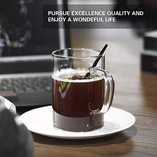 Glass Coffee Mugs (4 Count)