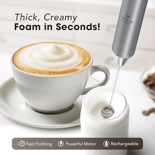 Rechargeable Milk Frother Handheld