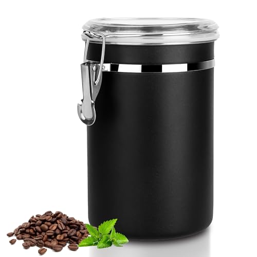 Stainless Steel Food Container with Clear Lids Airtight Storage Container Small Canisters Kitchen Pantry Storage for Cereal