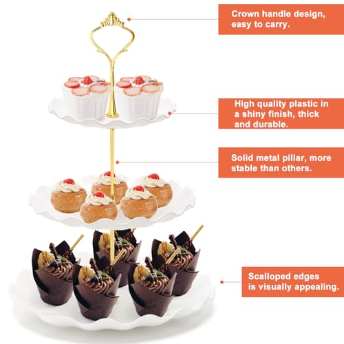 Plastic Cupcake Stands (2 Count)