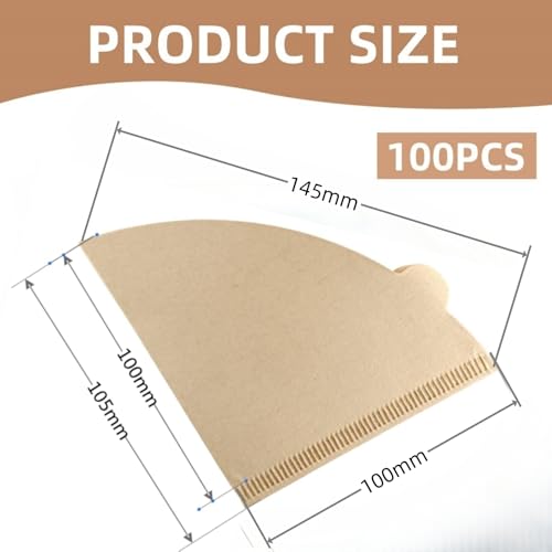 100PCS Coffee Filter (100 Count)
