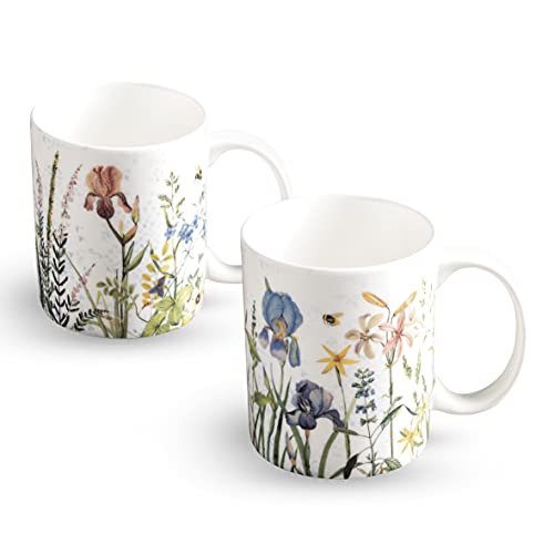 Coffee Mug with Handles Tea Cups (2 Count)