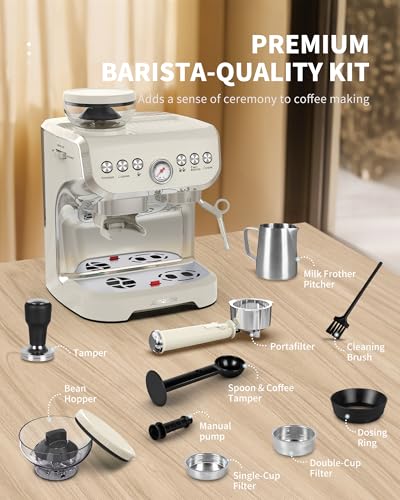 Espresso Machine with Grinder