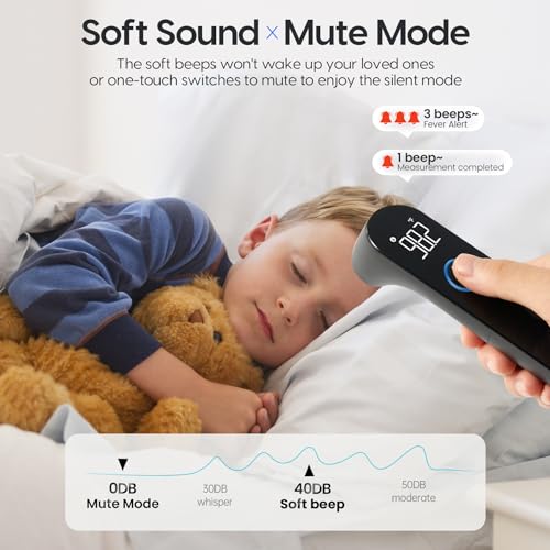 No Touch Baby Thermometer for Adults and Kids