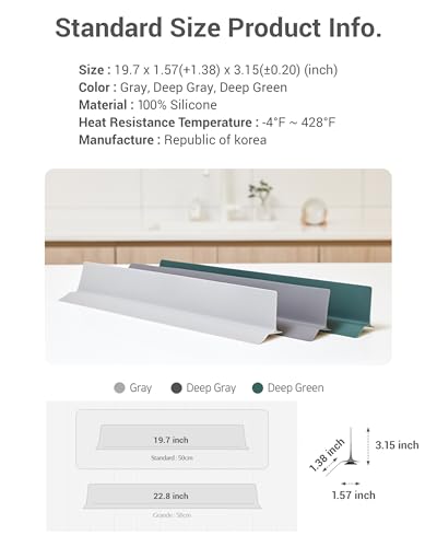 Kitchen Sink Splash Guard 19.7 Inch