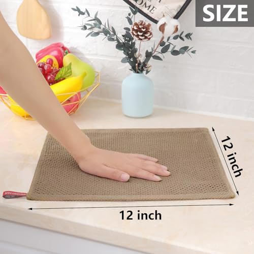 100% Cotton Waffle Weave Kitchen Dish Cloths 24 (24 Count)