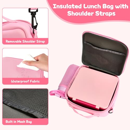 Kids Bento Lunch Box with 8oz Soup Thermo