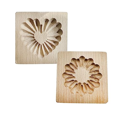 Wooden Cookie Biscuit Mold