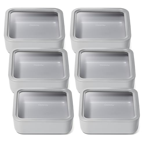 6 Piece Glass Food Storage Container Set (6 Count)