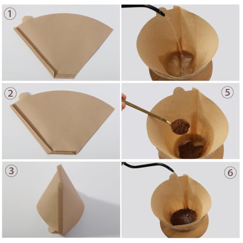 200 Count #4 Cone Coffee Filters 8