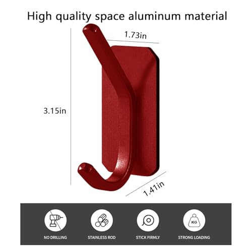 Heavy Duty Adhesive Wall Hooks
