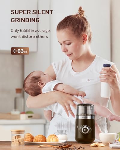 Electric Super Silent Blade Coffee Grinder