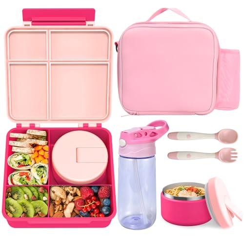 Kids Bento Lunch Box with 8oz Soup Thermo