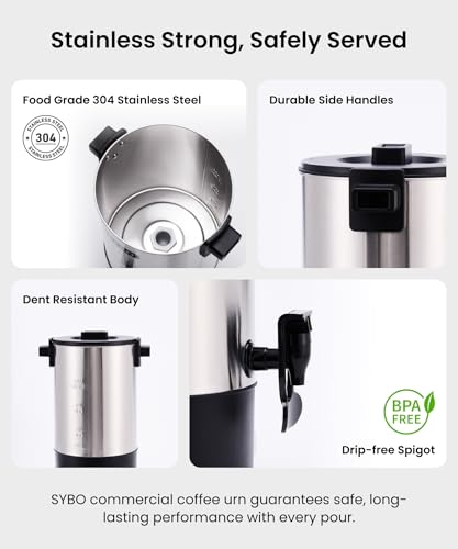 30 Cup Stainless Steel Percolator Coffee Maker