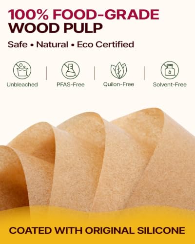 200Pcs 12x16 In Unbleached Parchment Paper for Baking