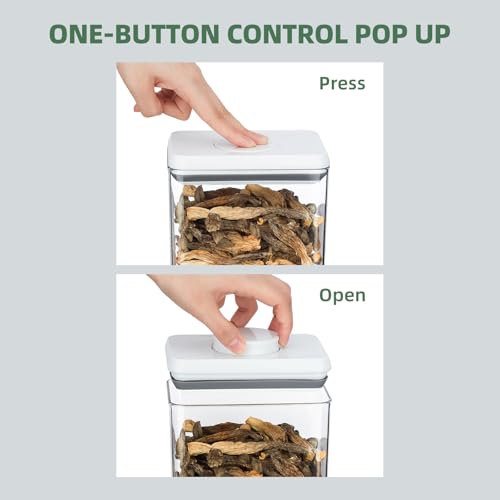 Food Airtight Containers storage with Lids 3 Pack (3 Count)
