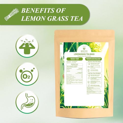 Lemongrass Tea Bags 100 Count