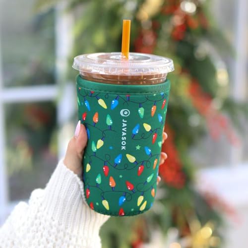 JavaSok Iced Coffee & Cold Soda Insulated Neoprene Cup Sleeve