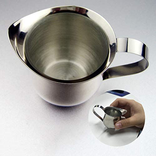 2.5 oz Milk Frothing Pitcher Stainless Steel Small Bell