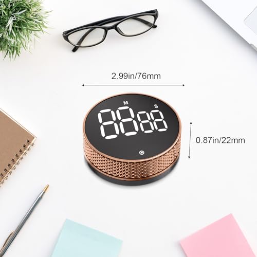 BlueSnail Kitchen Timer with LED Digital Display Smart Efficana for Home Classroom Gym Office