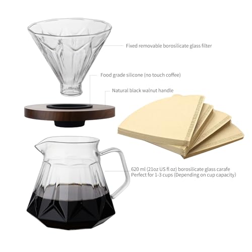 Pour Over Coffee Maker Set