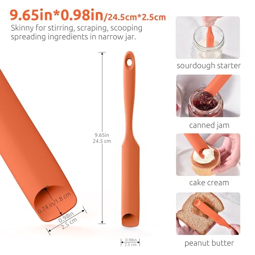Silicone Jar Spatula for Sourdough Starter