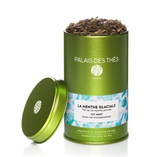 Green Tea Organic Icy Mint Blend with Peppermint (3.5 Ounce)