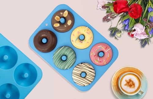 Silicone Donut Pan Set of 3 (3.5 Count)