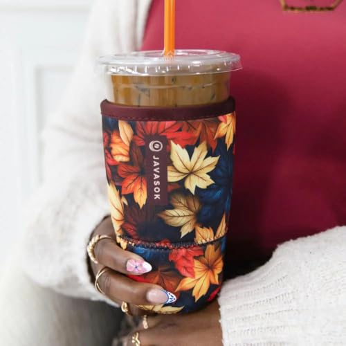 JavaSok Iced Coffee & Cold Soda Insulated Neoprene Cup Sleeve
