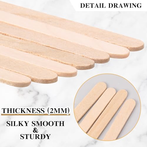 4000 Pcs Individually Wrapped Wooden Coffee Stirrers (4000 Count)