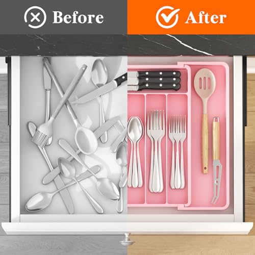 Expandable Silverware Drawer Organizer