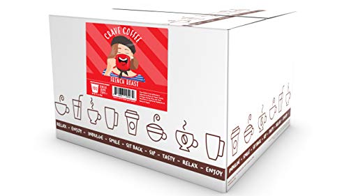 French Dark Roast Coffee Pods for Keurig K Cup Brewers (100 Count)