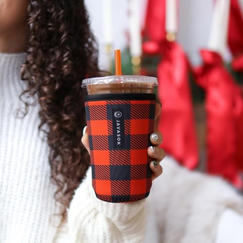 JavaSok Iced Coffee & Cold Soda Insulated Neoprene Cup Sleeve